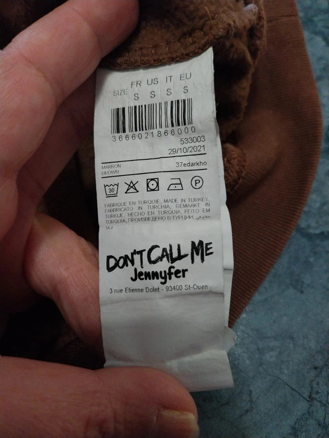 Sweatshirt com capuz T.S – photo 8
